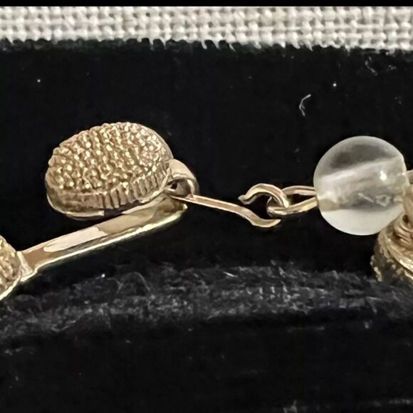 60s Vintage VENDOME Double Strand BEADED Necklace Jonquil AB Crystals - Picture 7 of 8